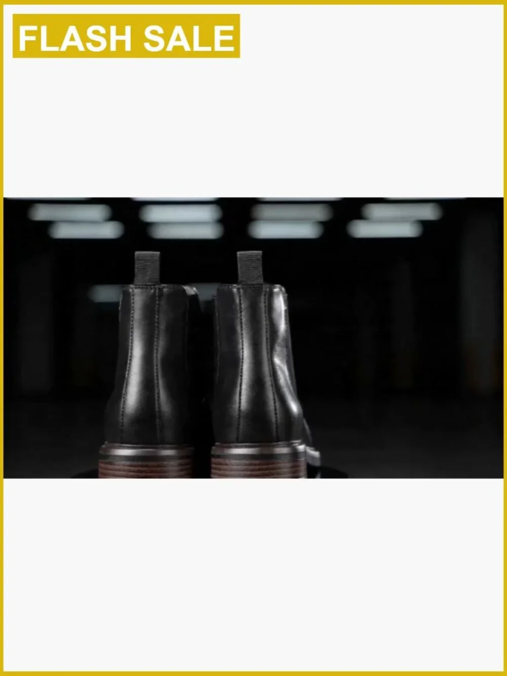 Men's Chelsea Ankle Boots Slip-On Dress Bootie Casual